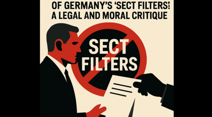La natura discriminatoria dei « filtri settari » tedeschi: una critica legale e morale