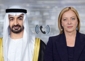 Meloni discute con gli Emirati della sicurezza in Medio Oriente