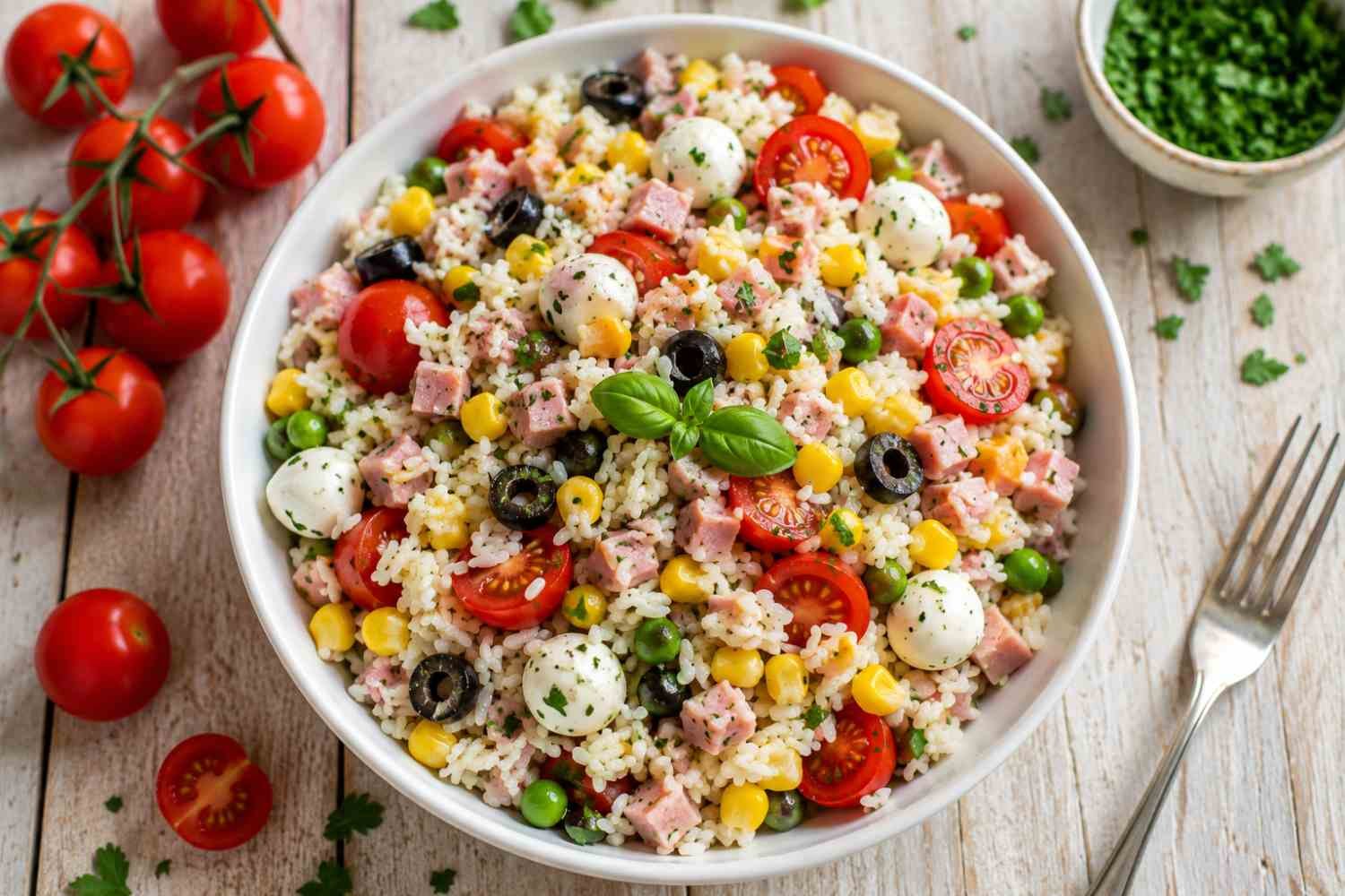 15 ricette di insalata di riso veloce: come preparare i tuoi pranzi estivi in soli 20 Minuti 15 ricette di insalata di riso veloce: come preparare i tuoi pranzi estivi in soli 20 Minuti