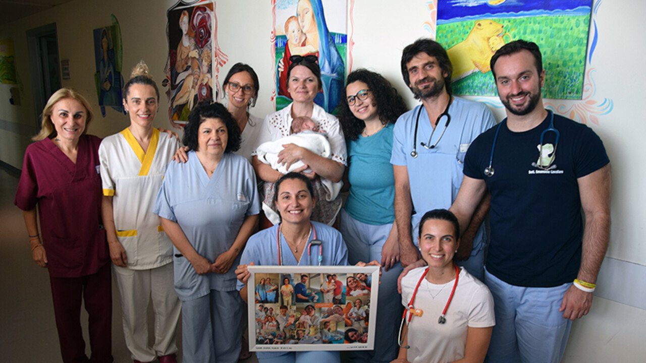 La storia di Caya, nata prematura durante la vacanza a Siena