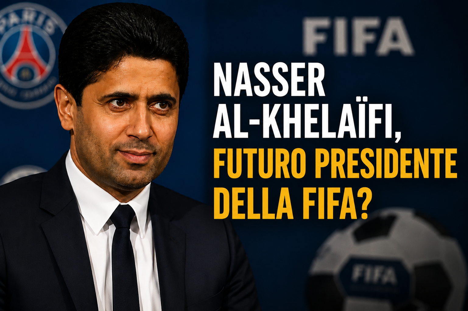 Nasser Al-Khelaïfi, futuro presidente della FIFA? Nasser Al-Khelaïfi, futuro presidente della FIFA?