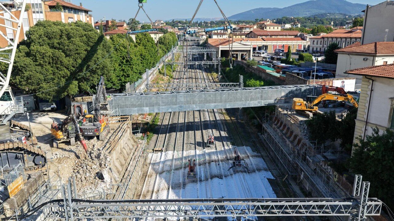 Nuovo stop ai treni fino al 30 luglio a Firenze, da domani secondo round di lavori