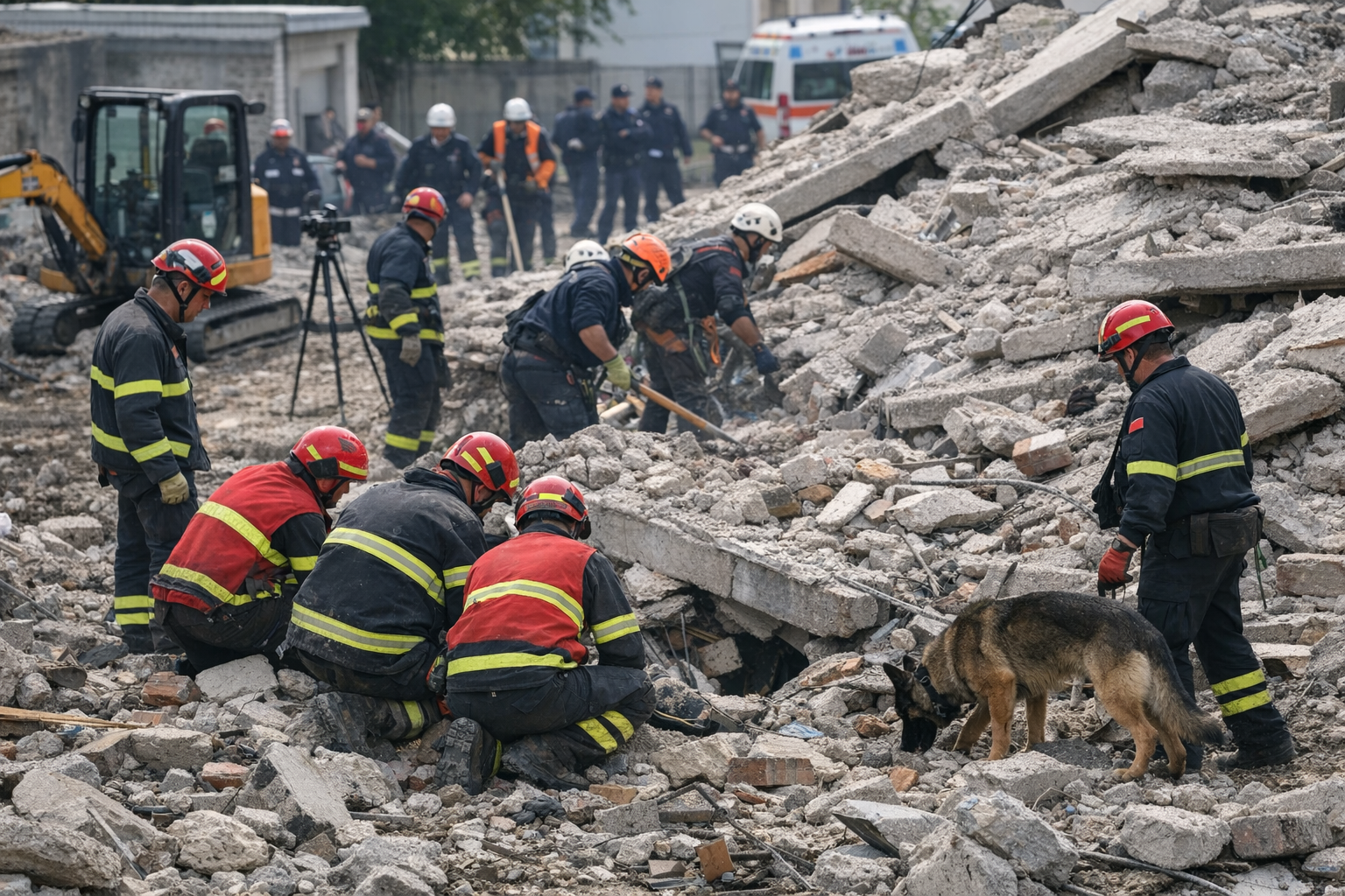 Crollo: sei persone disperse, i Vigili escludono altri scomparsi.jpg