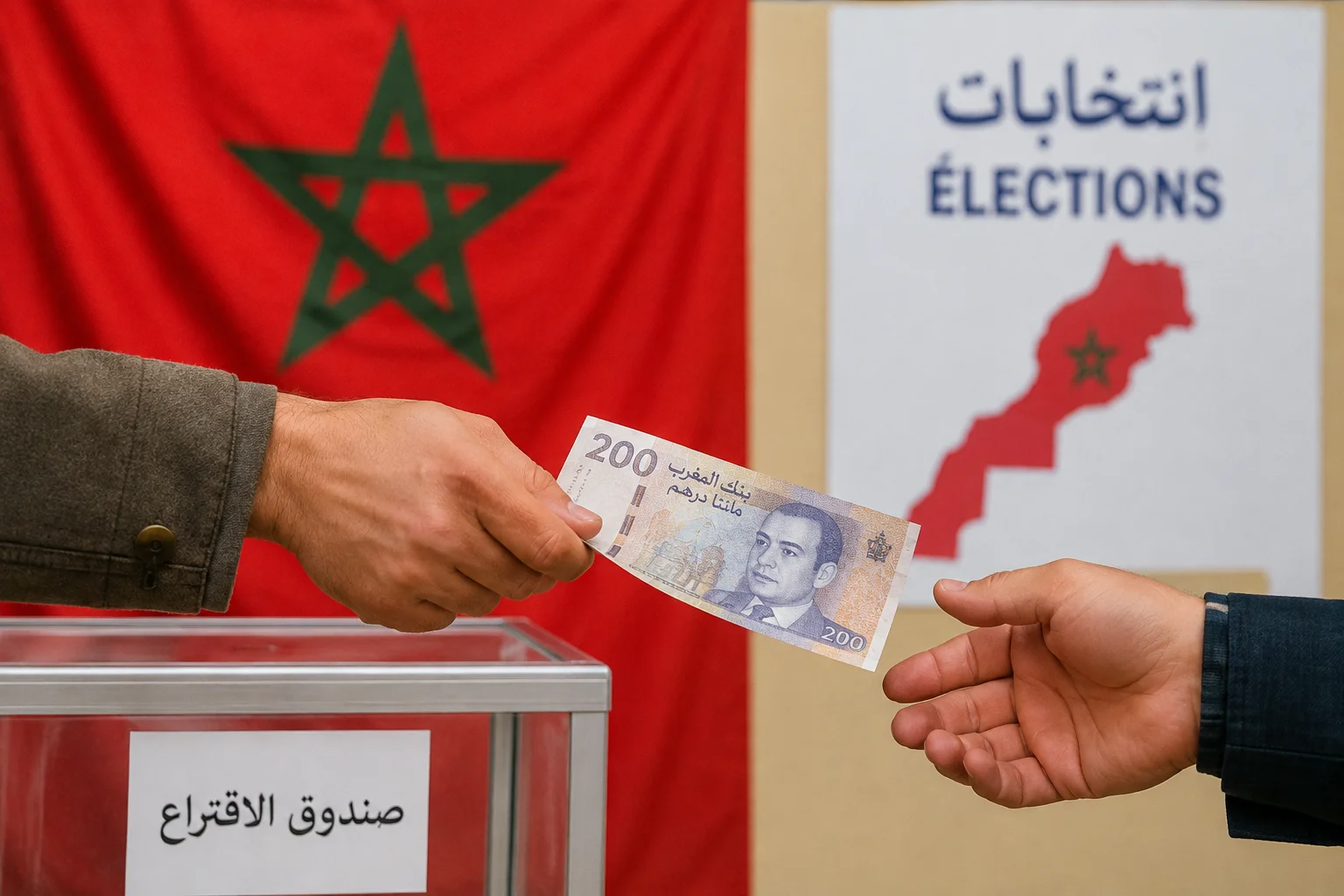 Elezioni in Marocco: si può finalmente uscire dalla democrazia della banconota da 200 dirham? Di Isaac Hammouch Elezioni in Marocco: si può finalmente uscire dalla democrazia della banconota da 200 dirham? Di Isaac Hammouch