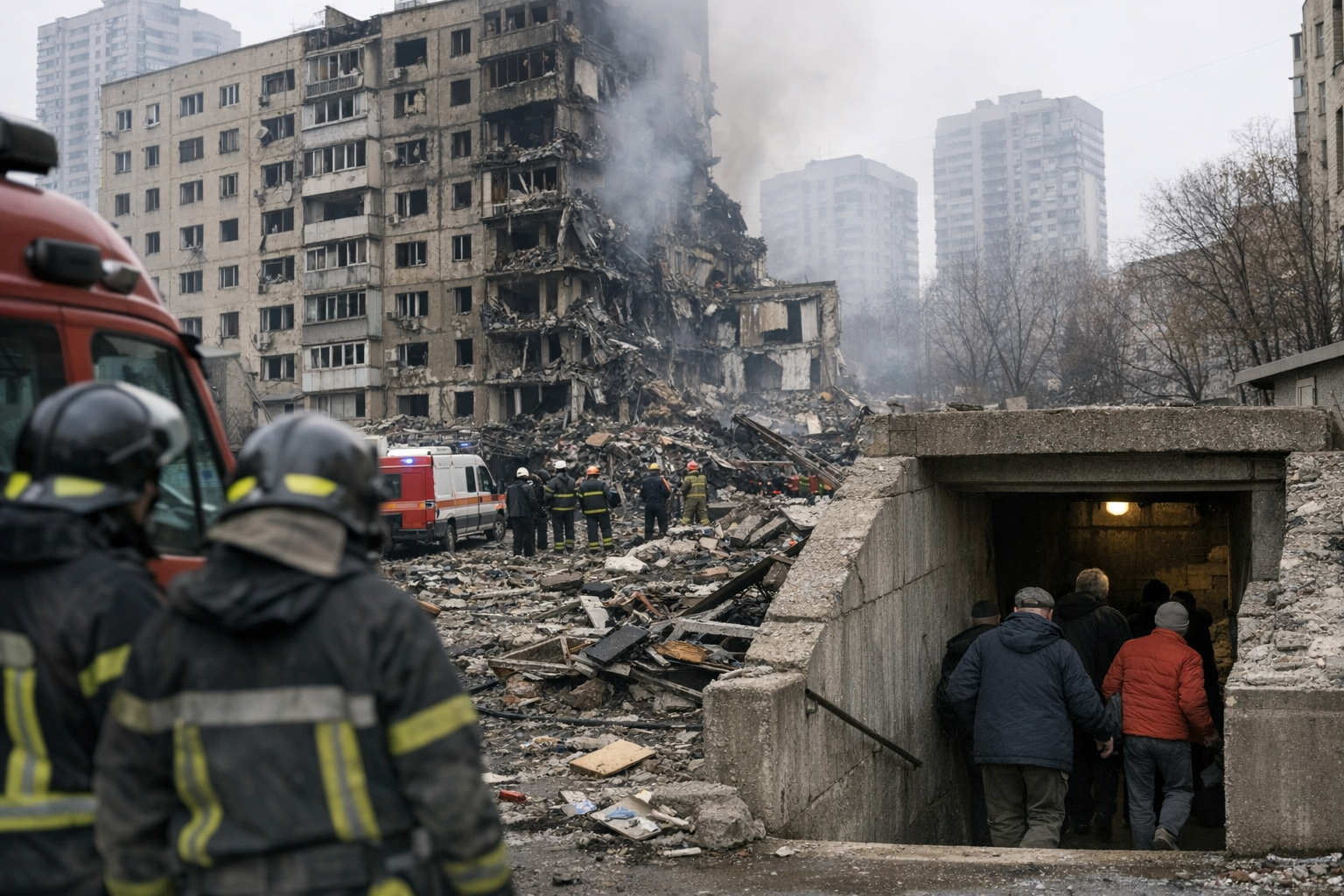 Esplosioni a Kiev: almeno 9 morti, il sindaco esorta a restare nei rifugi