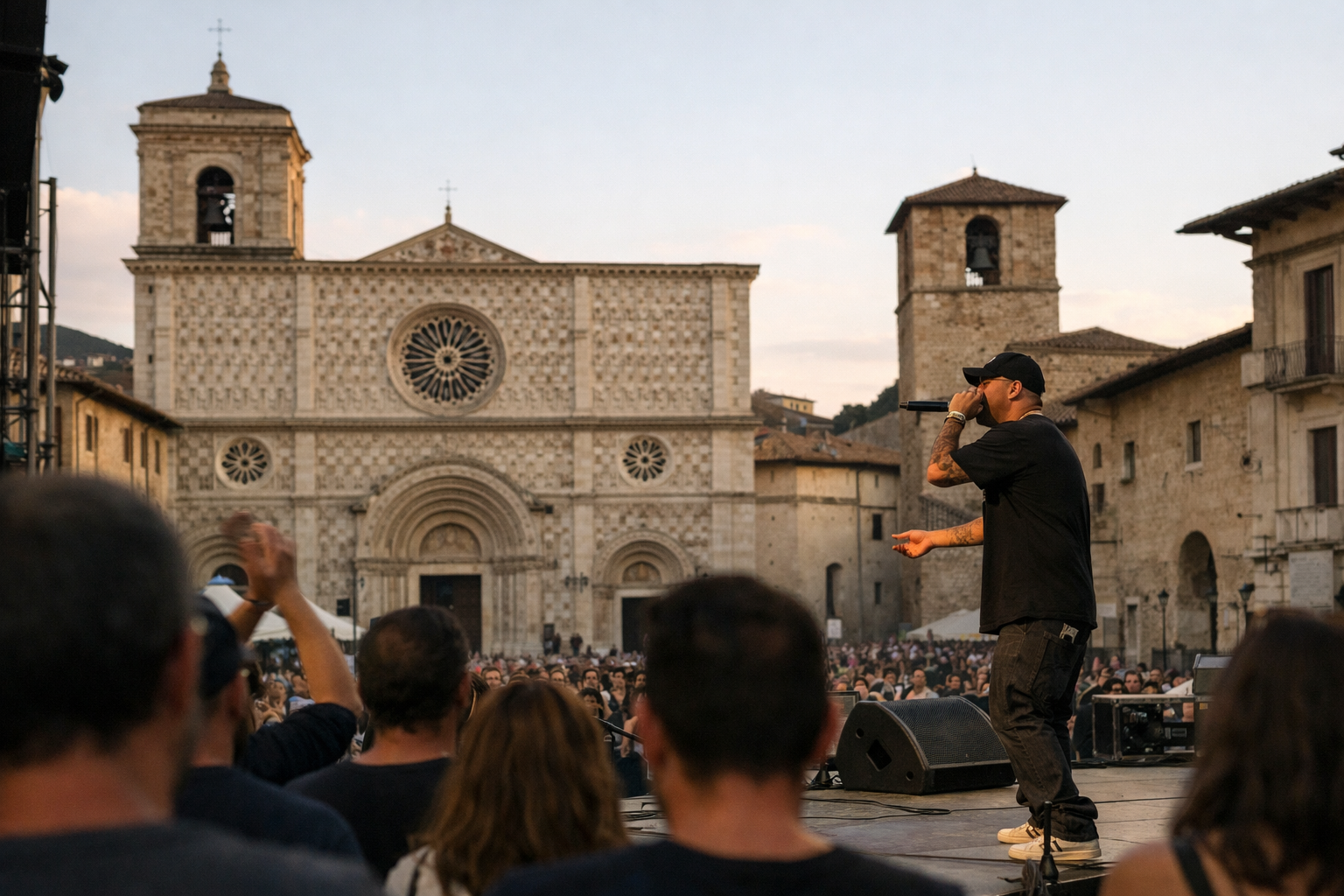 Geolier chiude il Summer Festival Tour 2026 nell'ambito della 732/a Perdonanza a L'Aquila