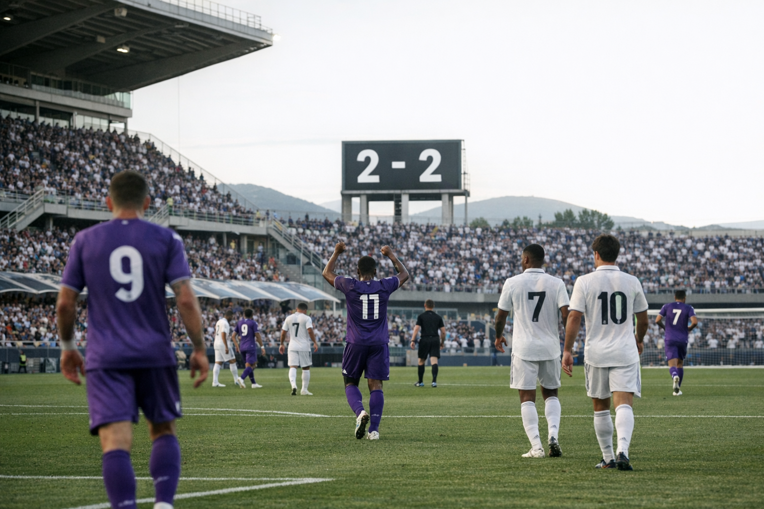 Fiorentina rimonta il Real Madrid: 2-2 nell'amichevole