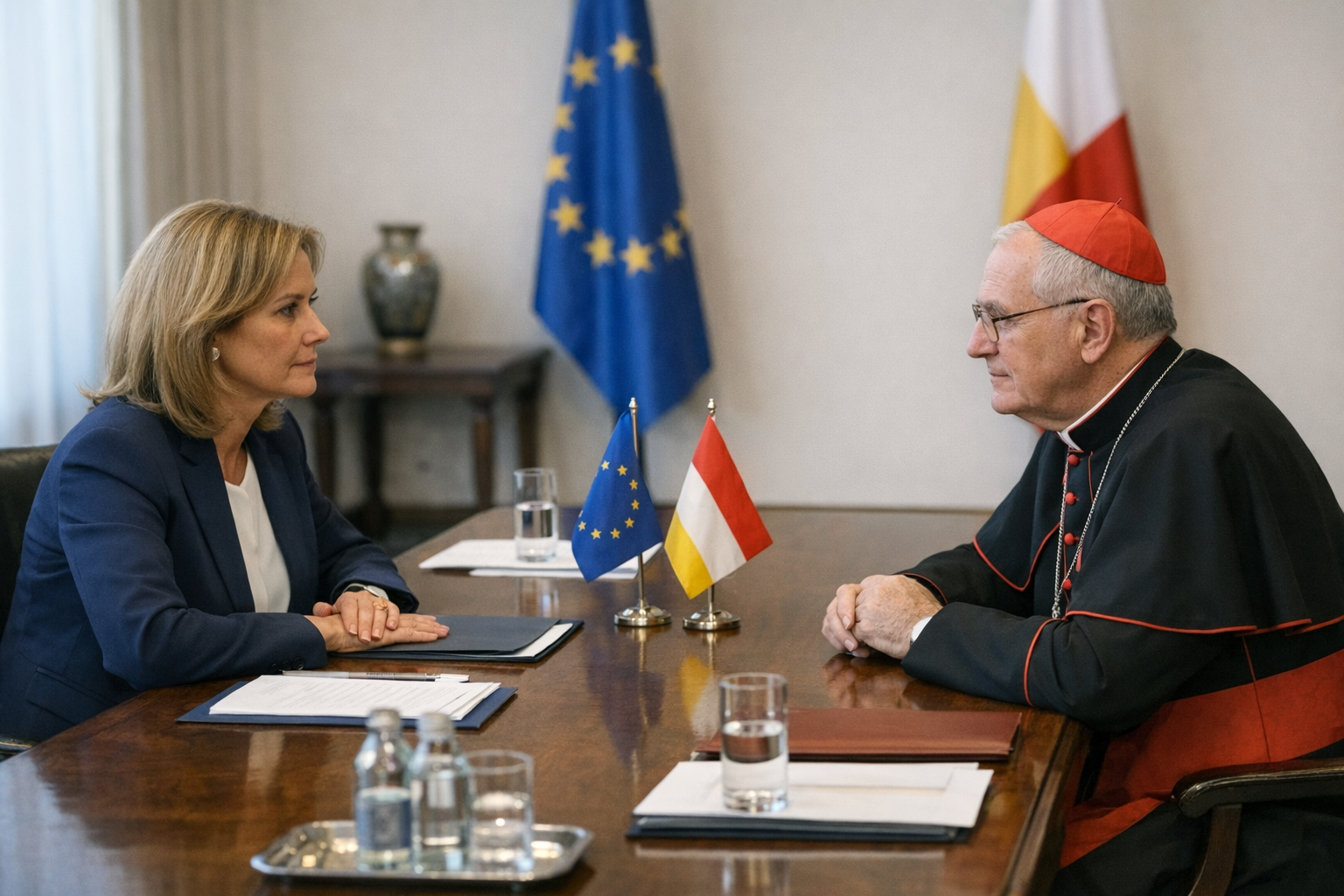 Sheinbaum riceve Parolin: confronto su intelligenza artificiale e laicità, rilanciato l'invito al Pontefice