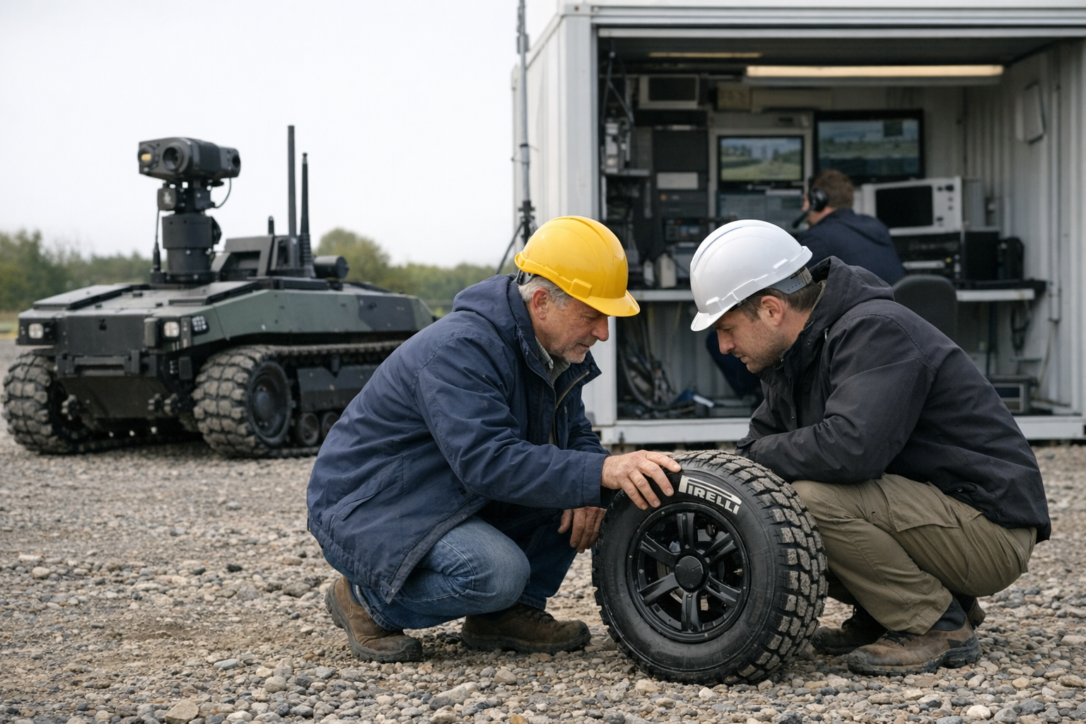 Pirelli sbarca nella difesa: accordo con Abet Hts per il cybertyre e UGV di soccorso