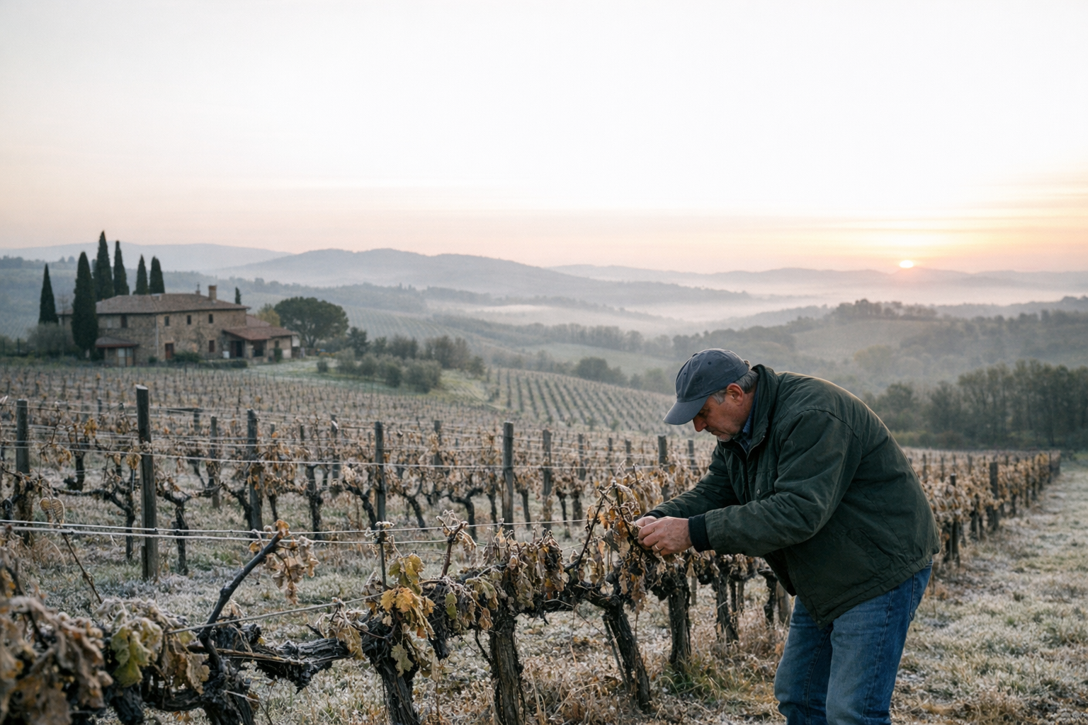 Tra brinata e grandinata: le lezioni dei campi tra Montalcino e Chianti