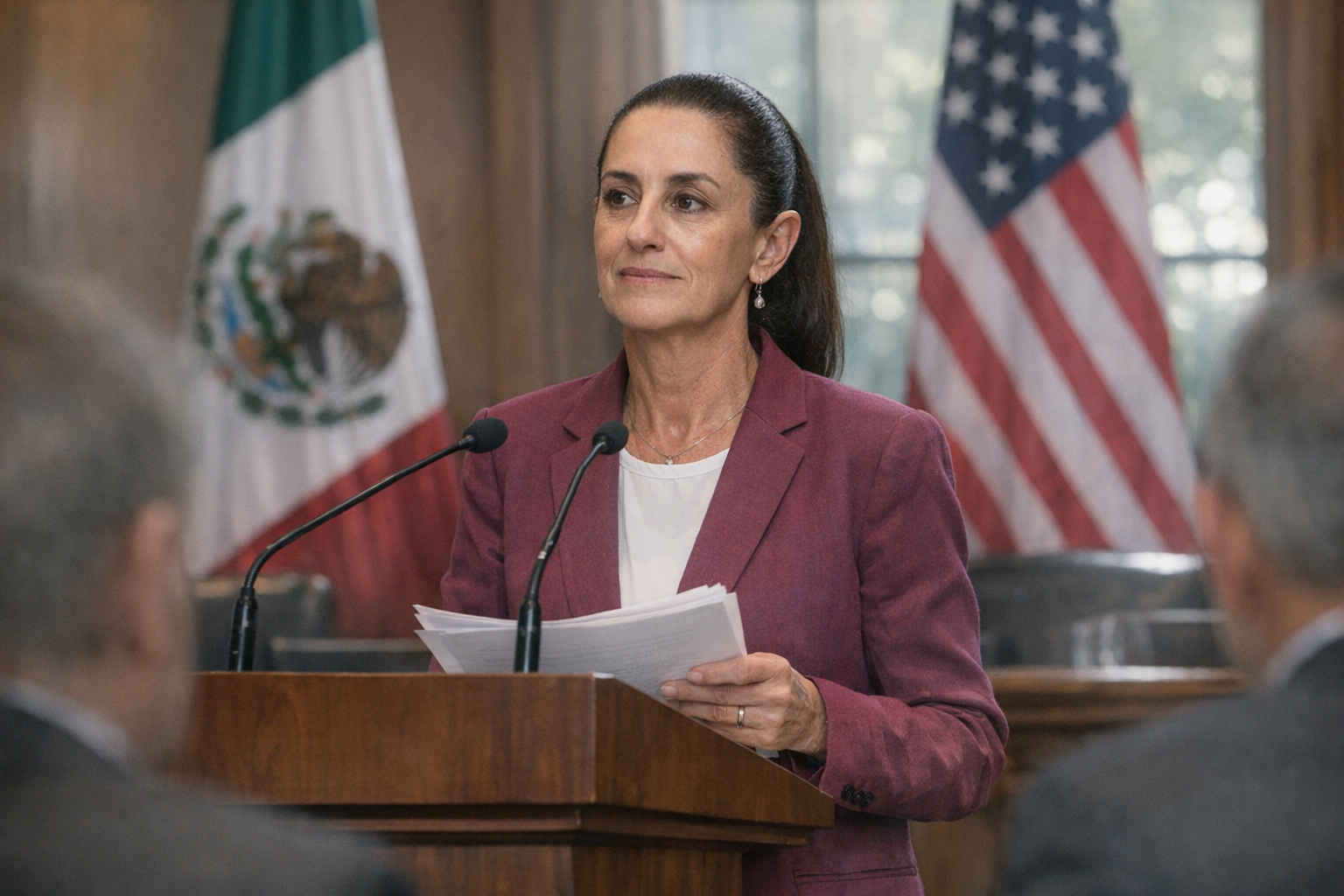 Verso un accordo sui dazi tra Messico e Usa: Sheinbaum cautamente ottimista