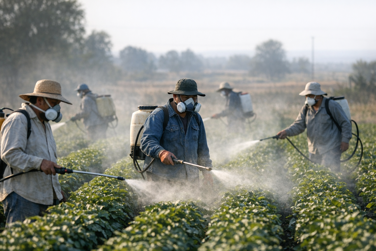 Avvelenamento da pesticidi: 400 milioni di agricoltori colpiti ogni anno