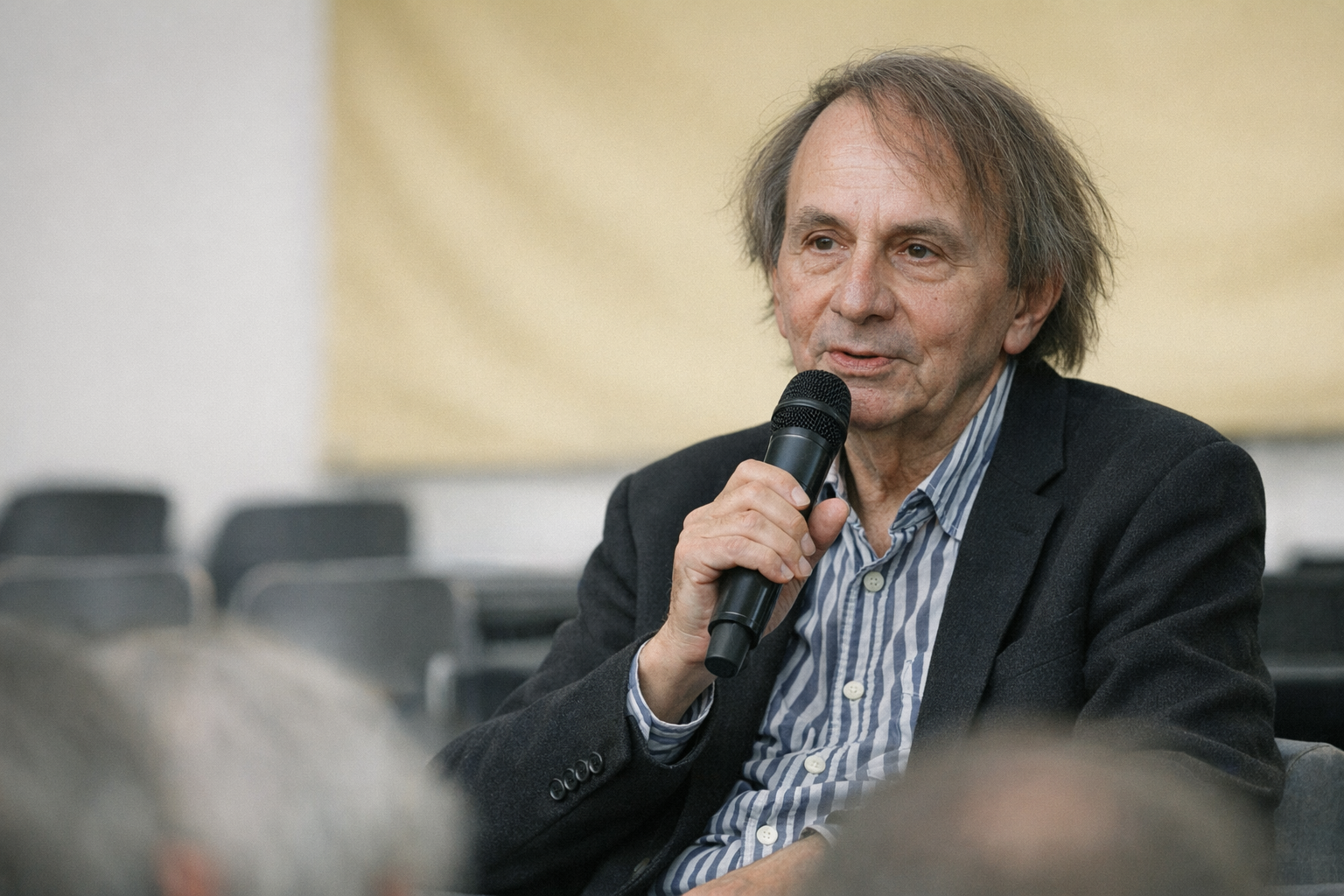 Houellebecq a Pordenonelegge: «Non sono un profeta, mi hanno sopravvalutato» Houellebecq a Pordenonelegge: «Non sono un profeta, mi hanno sopravvalutato»