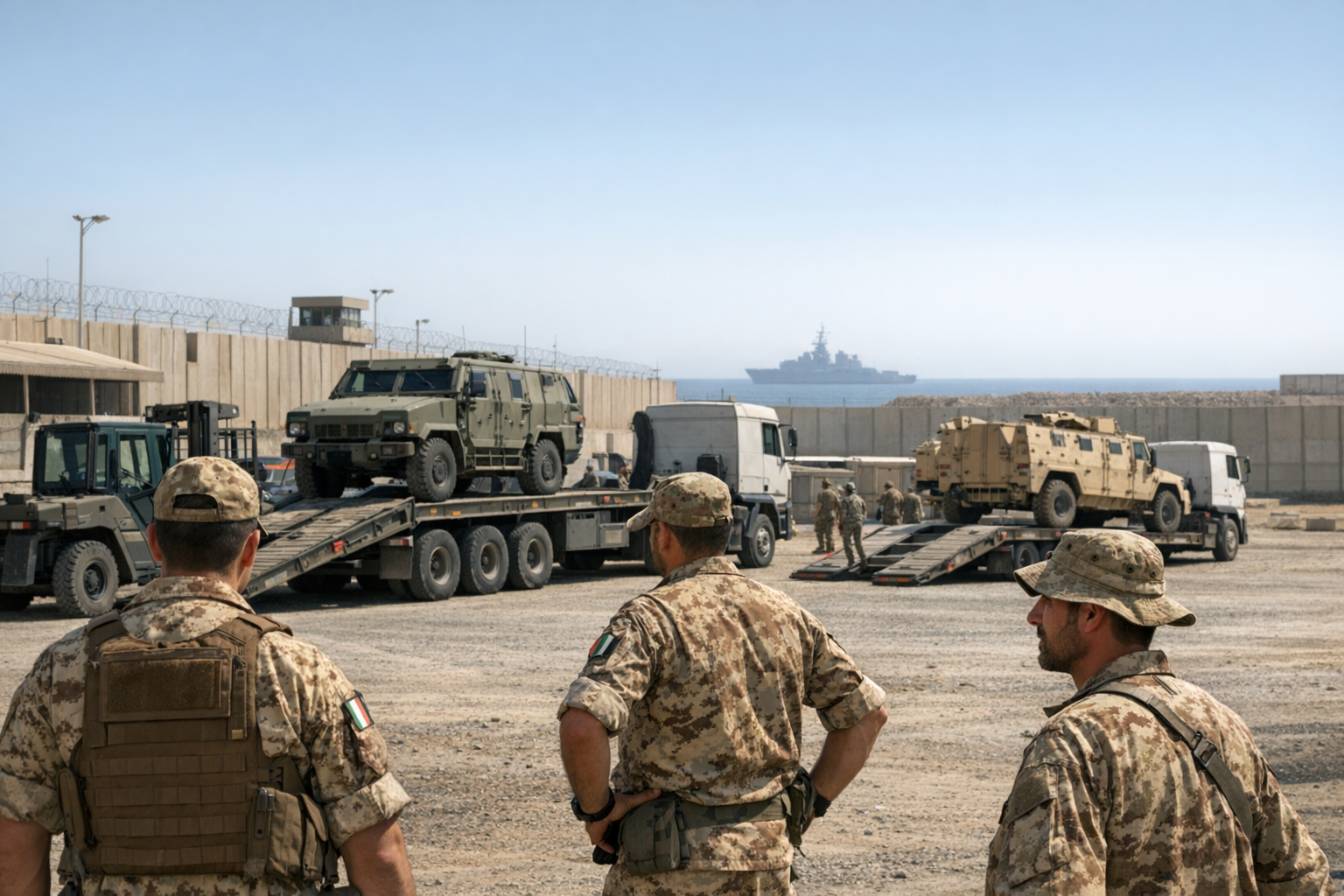 Rimodulazione dell'impegno italiano: il contingente lascia le aree meno sicure in Arabia Saudita Rimodulazione dell'impegno italiano: il contingente lascia le aree meno sicure in Arabia Saudita