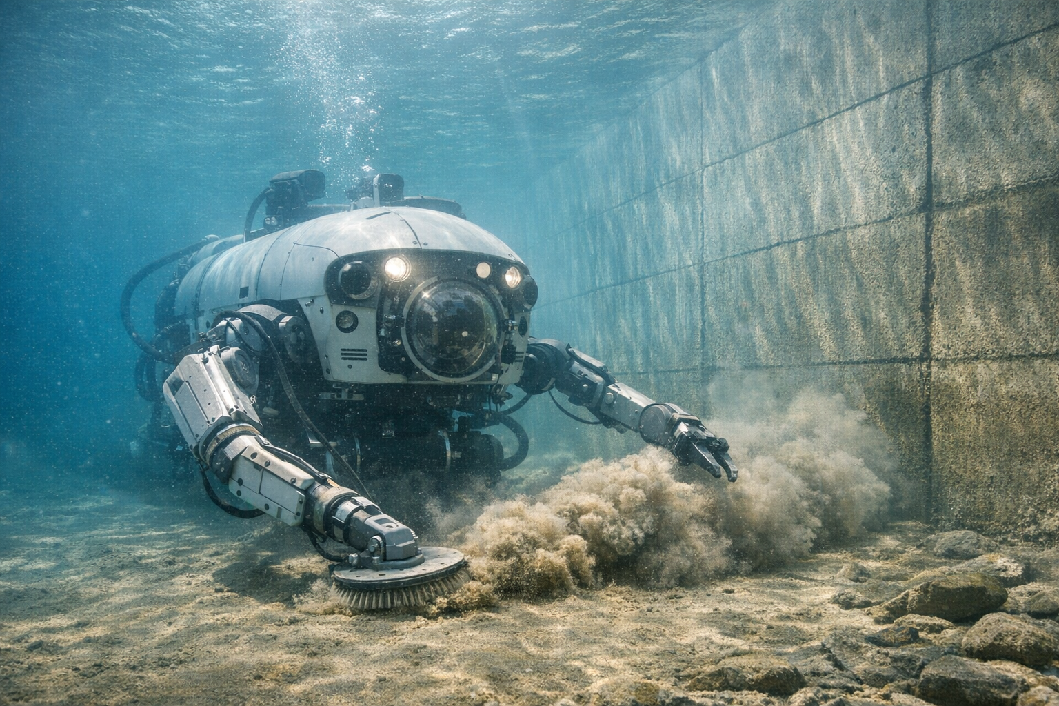 Robot subacquei per pulire gli invasi: il progetto Teti alla diga di Cancano Robot subacquei per pulire gli invasi: il progetto Teti alla diga di Cancano