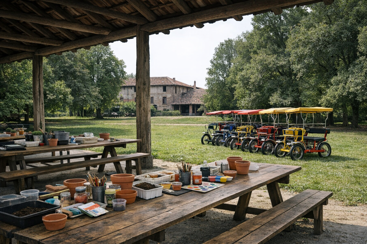 Laboratori e pedalate nel verde: l'evento per i bambini al Parco Nord