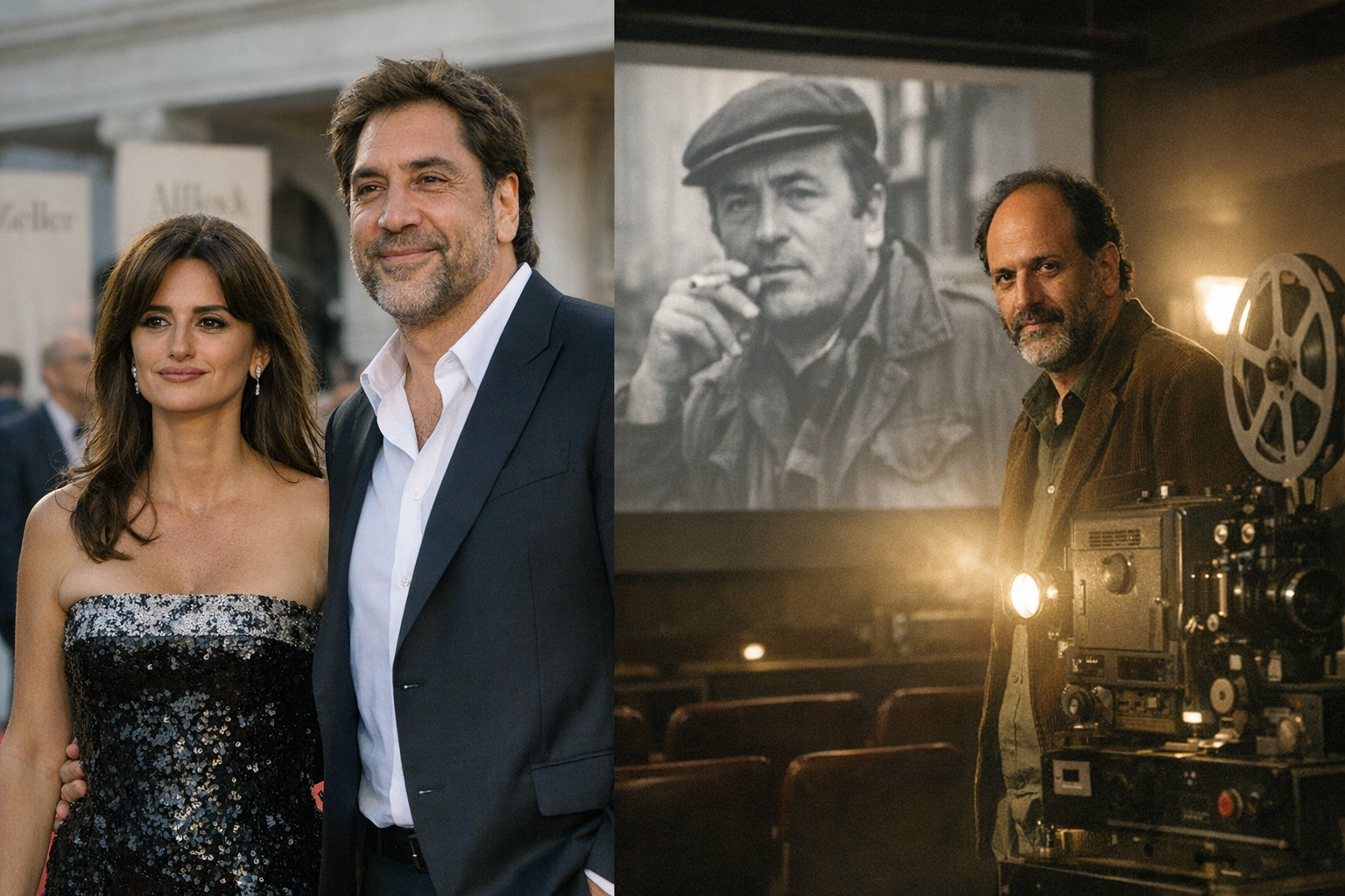 Cruz e Bardem attesi all'8/9 della Mostra: in concorso Zeller e Affleck, Guadagnino porta un docu su Bertolucci