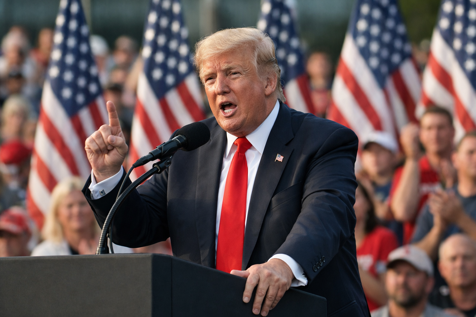 A Dallas Trump rilancia promessa da 5.000$ e avverte sui rischi delle midterm
