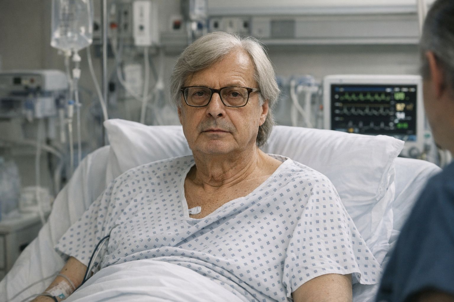 Sgarbi in ospedale: il sito riporta il ricovero al Gemelli