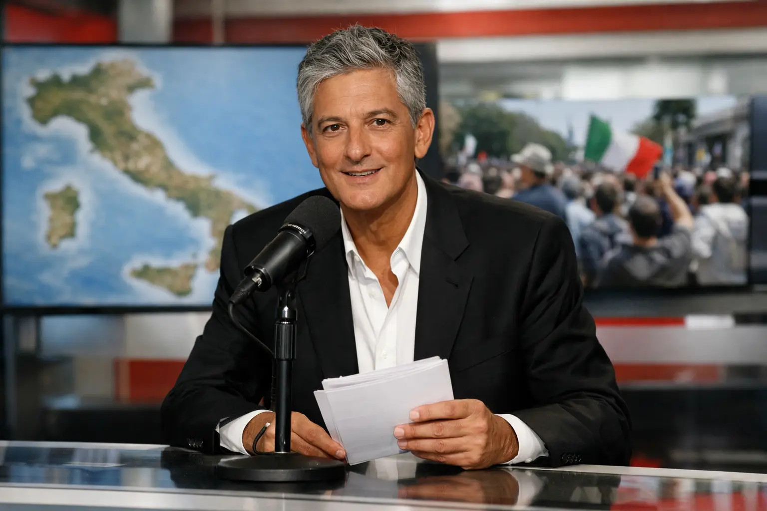 Fiorello torna in tv: su Rai1 'Tg1 edizione più che straordinaria' e il richiamo al Sud