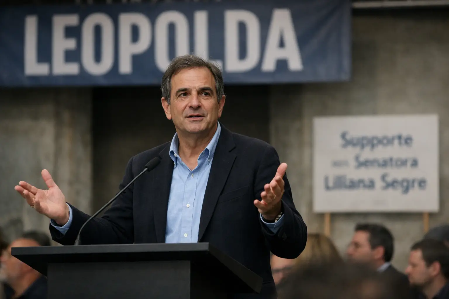 Calabresi lanciato alla Leopolda: «Basta sinistra maestrina» e sostegno a Segre