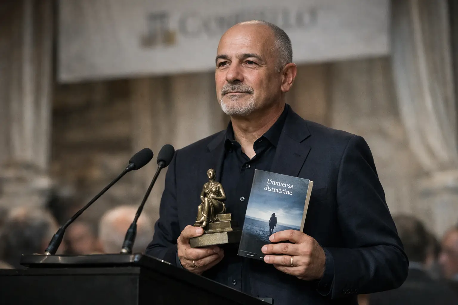 Marcello Fois vince il Campiello 2026 e dedica il premio a Michela Murgia