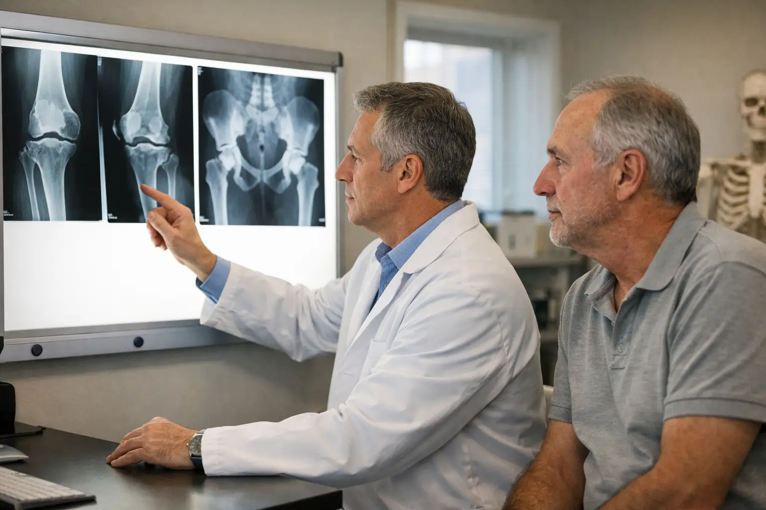 Artrosi di ginocchio e anca, perché la diagnosi precoce conta