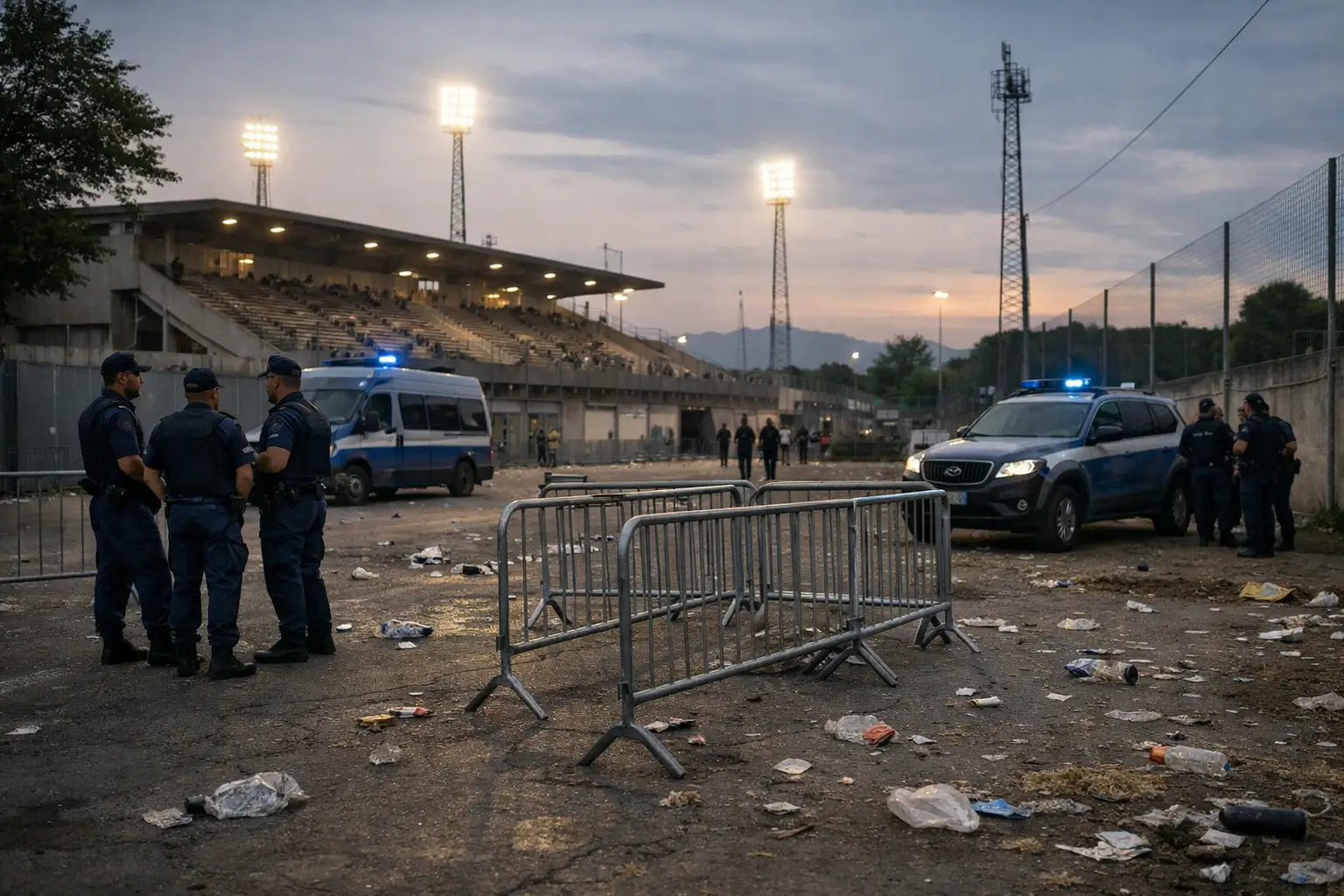 Tifoso grave dopo Puteolana-Portici, la Prefettura condanna gli scontri