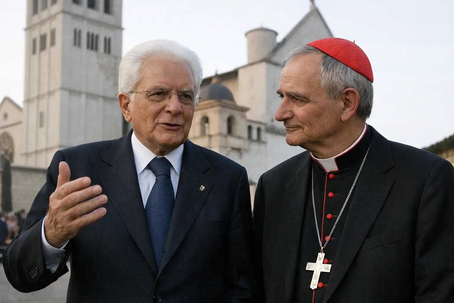 Mattarella ad Assisi, il richiamo di San Francesco per la pace Mattarella ad Assisi, il richiamo di San Francesco per la pace