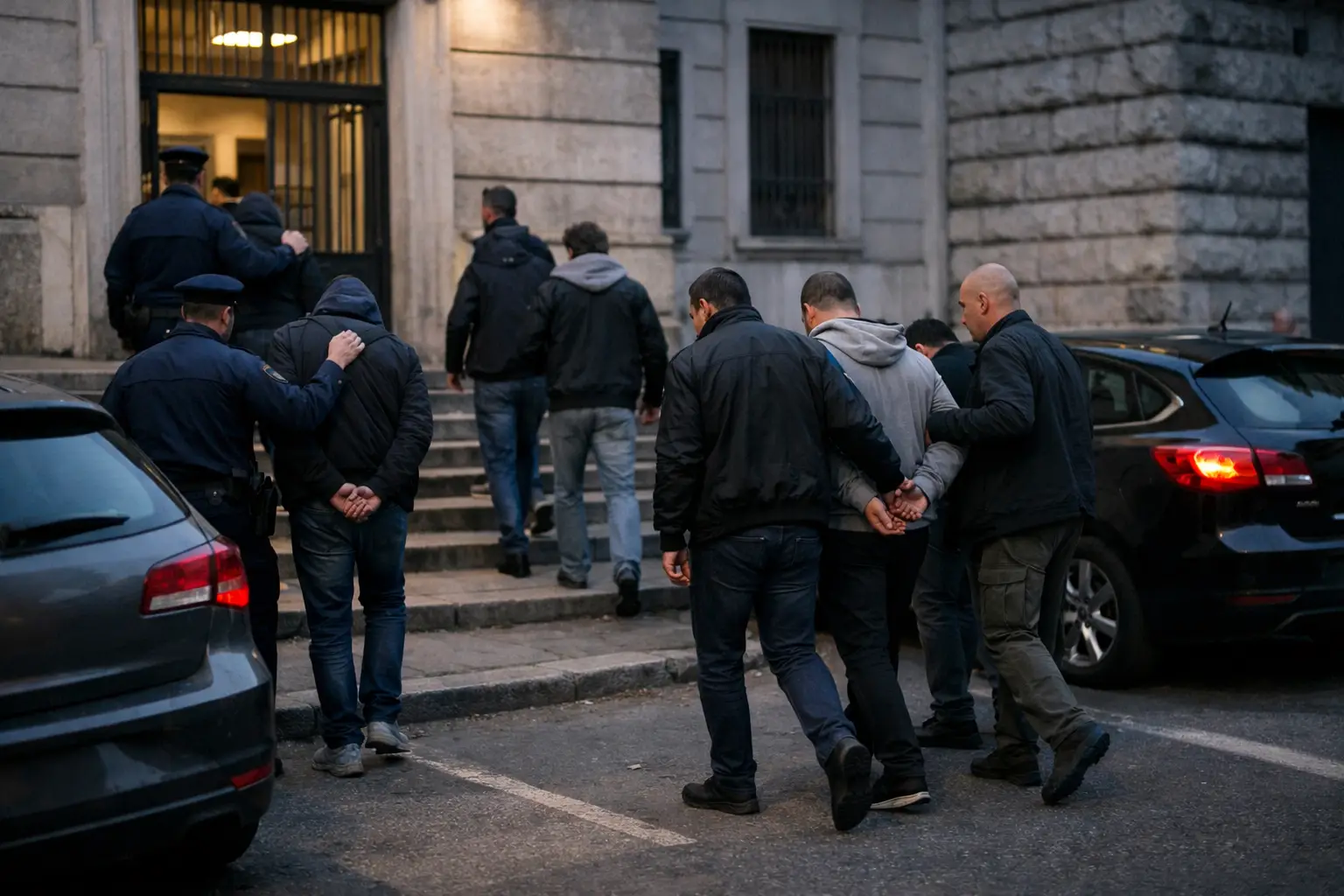 Tifoso in coma, otto arresti: confessa un diciannovenne Tifoso in coma, otto arresti: confessa un diciannovenne
