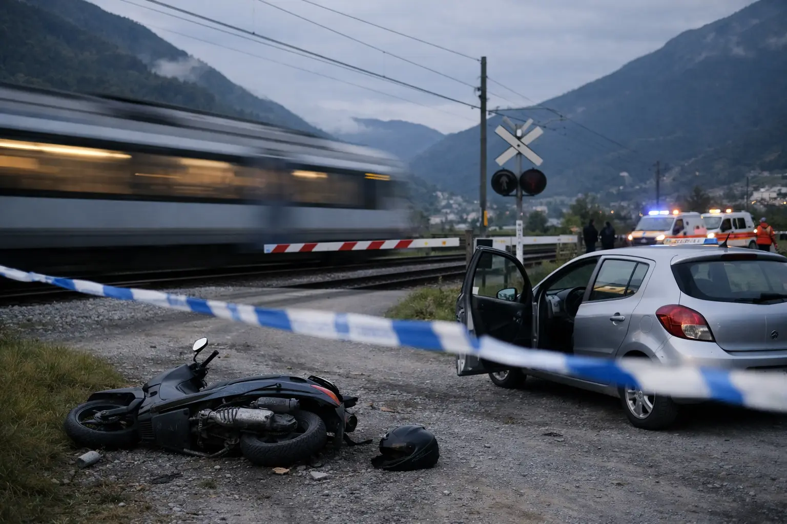 Giovane travolto dal treno dopo lo scontro: tragedia in Valtellina