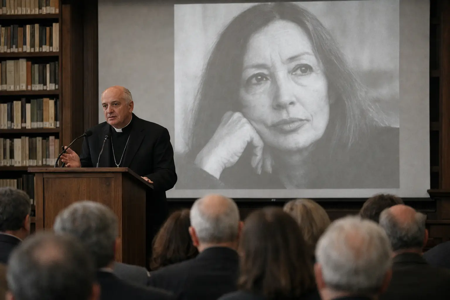 Fallaci, l’eredità richiamata da Fisichella: forza alle donne, identità e cultura Fallaci, l’eredità richiamata da Fisichella: forza alle donne, identità e cultura