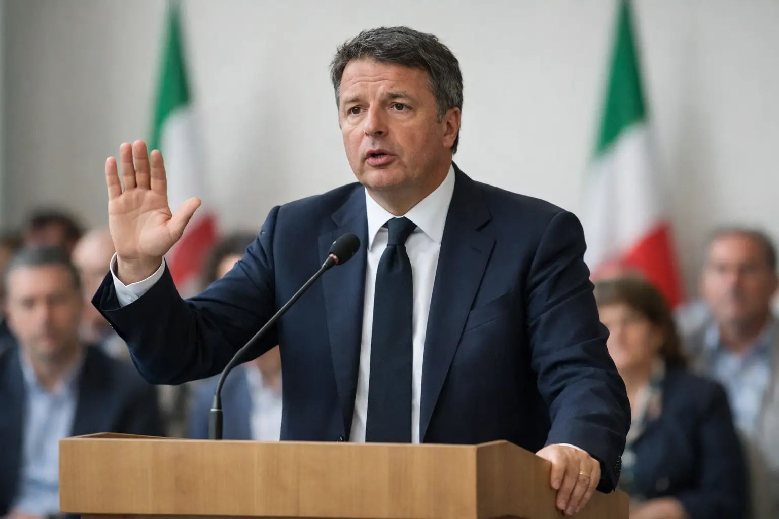Renzi: il 2,5% è indispensabile, basta polemiche e logiche di potere